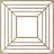 Ekena Millwork Raven Wood Fretwork Pierced Ceiling Medallion, Birch, 40"OD x 14 5/8"ID x 3/8"T CMWP40X40X0375RABI - alternate 5